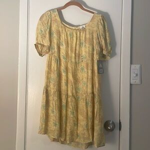 NWT Disney yellow Cinderella dress Medium